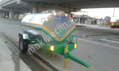 John Deere Su Tankeri Galvanizli Paslanmaz 3.5 Tonluk