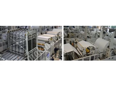Zm-Tk-600 Tam Otomatik Non-Stop Laminasyonlu Tuvalet Kağıdı ve Havlu Ürettim Hattı