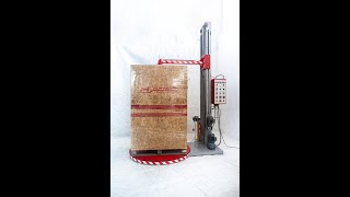 Üstten Baskılı Palet Streç Sarma Makinesi