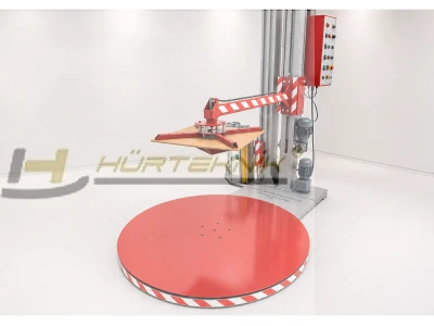 Compression Pallet Stretch Wrapping Machines