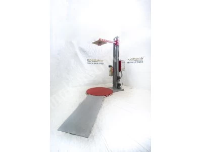 Üstten Baskılı Palet Streç Sarma Makinesi