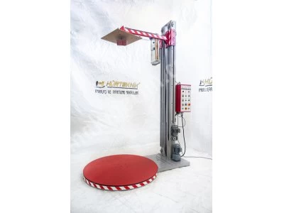 Üstten Baskılı Palet Streç Sarma Makinesi