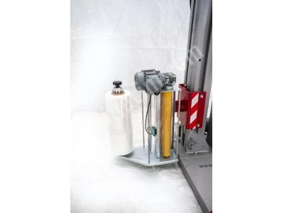 Üstten Baskılı Palet Streç Sarma Makinesi