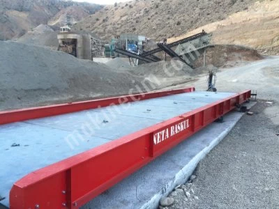 100 Ton Ağır Hizmet Kantarı