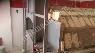 Ce Certified Mobile Portable Furnace Construction