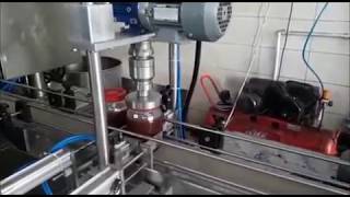 Kapak Kapatma Makinası Lineer Yuvarlak ve Kare Şişe