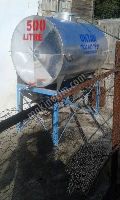 Su Deposu Galvanizli 500 Litre
