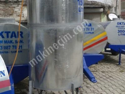 Su Deposu Dikey Paslanmaz 1500 Litre