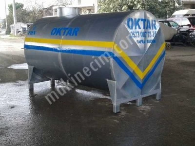 Damla Sulama Deposu Paslanmaz 2000 Litre
