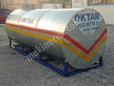 Su Deposu Galvanizli 3000 Litrelik