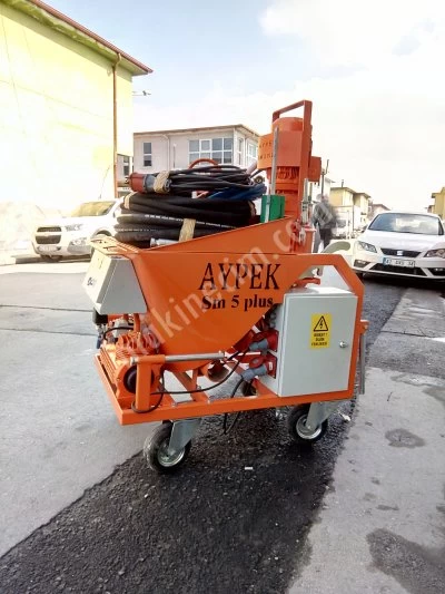 Gypsum Plaster Machine Aypek Sm 5 Plus