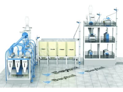 Stone Flour Milling Compact System