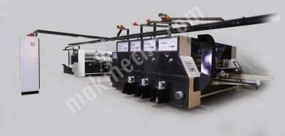 2800 Mm Full Servo Tam Oto.4 Renk İnline Slotter Baskı Rotary Kesim Makinası