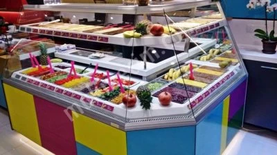 Waffle Dolapları / Soğutmalı Waffle Vitrinleri