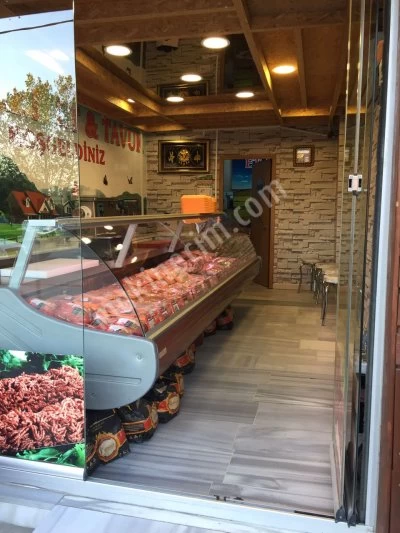 Tç- Kasap Teşhir Reyonu / Bombe Camlı Et Dolabı