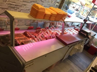 Tç- Kasap Teşhir Reyonu / Bombe Camlı Et Dolabı