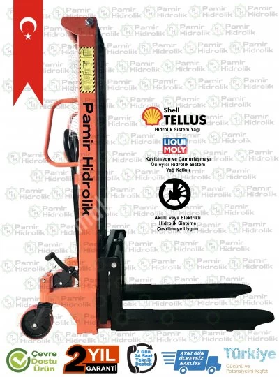 Phm-1025 Manuel İstif Makinası 1 Ton 2.5 Metre Ücretsiz Nakliye