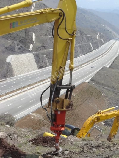Ekskavator - Jcb Ağzı Toprak Burgusu