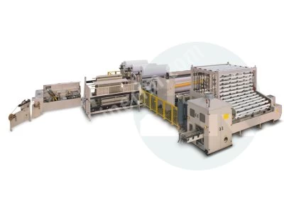 Zm-Tk-450 Tam Otomatik Non-Stop Laminasyonlu Tuvalet Kağıdı Makinası