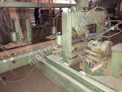 Holzma Kapı Kol + Kilit + Ayna + Menteşe Yeri Açma Makinası Konveyörlü