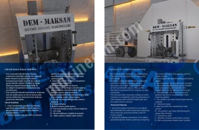 Hidrolik Beton Kesme Makinası Ve Asfalt Kesme Makinası Üretimi