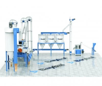 Compact System Natural Stone Bulgur Plant