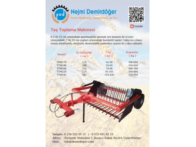 Stone Picking Machine