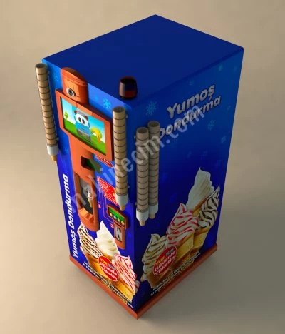 Vending Soft Ice Cream And Frozen Yogurt Machine