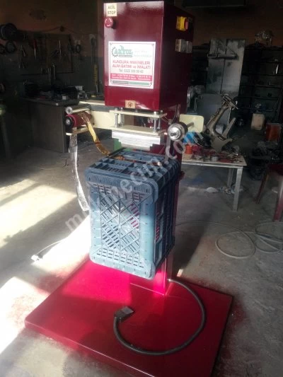 Plastik Kasa Sıcak Baskı Makinası Yaldız Varak Baskı