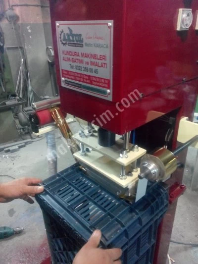 Plastik Kasa Sıcak Baskı Makinası Yaldız Varak Baskı