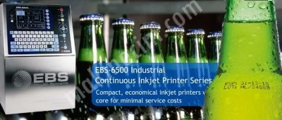 Ebs 6500 Industrial Inkjet Date Coding Marking Printer