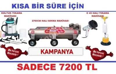 Halı Yıkama Makinaları Set Olarak.halı Sıkma,Halı Yıkama Mak,Koltuk Yıkama Makinası,Koltuk Fırçalama