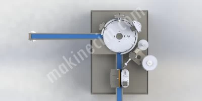 Monoblok Dolum Kapatma ve Etiketleme Makinası