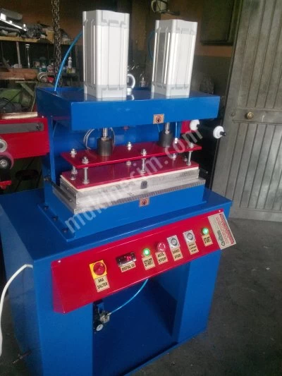 Automatic Gilding Coating Machine On Embossing Name And Brand On Plastic Plate Gilding Printing Mach