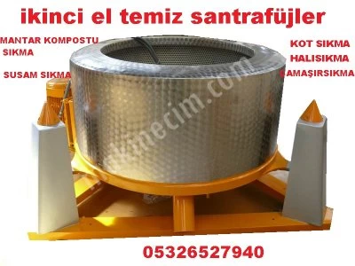 İkkinci El Halı Sıkma Makinası 2 İnci El Santrafüj Sıkma Kurutma Kazanı
