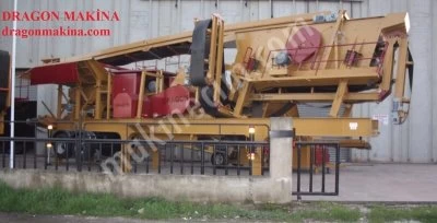 Çeneli Kırıcı Mobil Konkasör Kapalı Devre Turbo 600