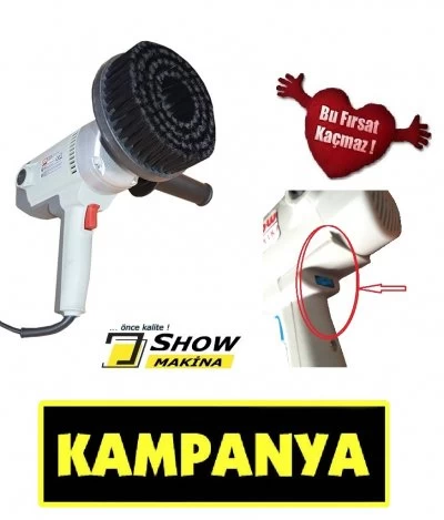 Koltuk Yıkama Makinesi İçin Fırçalama Makinesi Set Olarak 299 Tl+Kdv Kapıda Ödeme