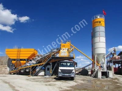 Mobil Beton Santrali 100 M3 Saat