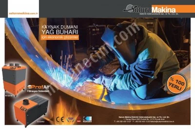 Profair M20P Çift Kollu Kaynak Dumanı Emici Filtrasyon Makinası