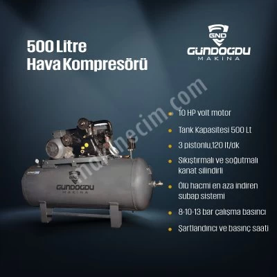 500 Lıter Aır Compressor