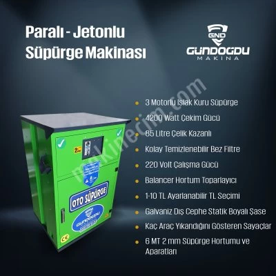 Money - Coın Operated Car Cleaner
