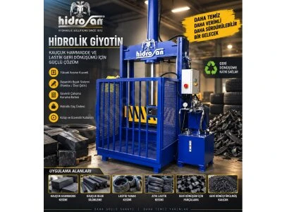 Kauçuk Giyotin 1000 X 1500 Mm 40 Ton