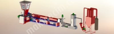 Pp-Pe Washing Granule Line 500-1000 Kg Capacity Hak Makina
