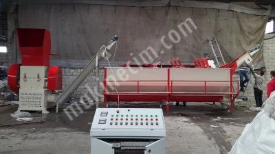 Pp-Pe Washing Granule Line 500-1000 Kg Capacity Hak Makina
