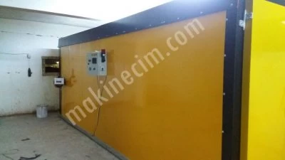 Eletrostatic Powder Paint System Gun and Plant Box Type Oven