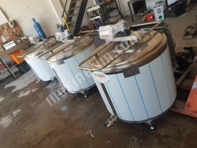 Milk Cooling Tanks - From 300Kg To 10 Tons