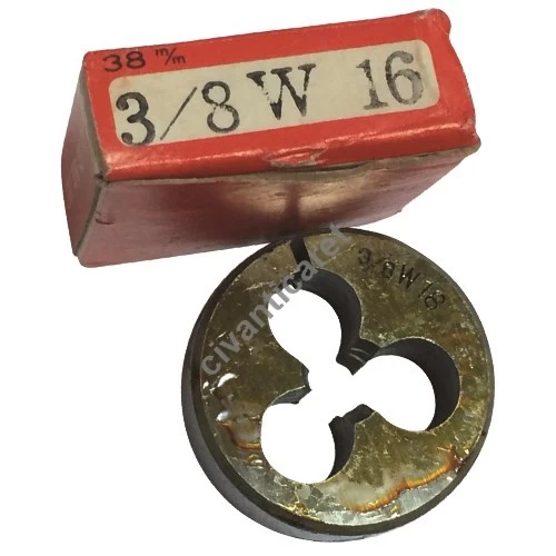 Pafta Yedeği 3/8 W 16 Af-38W16