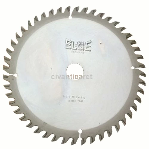 Elmas Testere Elge 250X3.2X30/48 Wz Tes-Ete250/48 Alman El-Ge