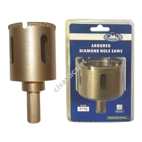 Elmas Panç Mermer Cam Af-S2603-16 Al-Fa Tools