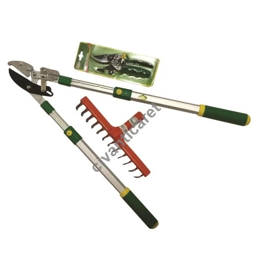 Kök Makası + Bağ Makası + Tırmık 3'Lü Bahçe Seti Ba-Ag-5881285 Al